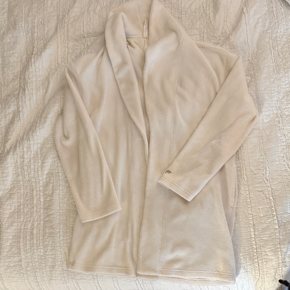 Super Cozy Long Fleecy Cardigan